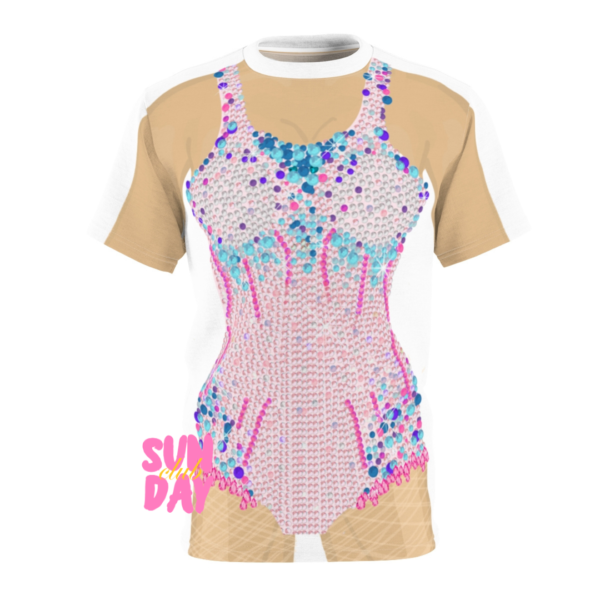 Pink and Blue Eras Bodysuit Tee