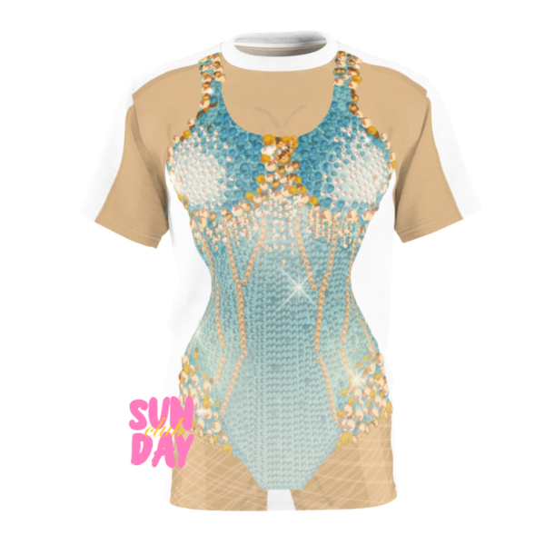 Blue and Gold Eras Bodysuit Tee