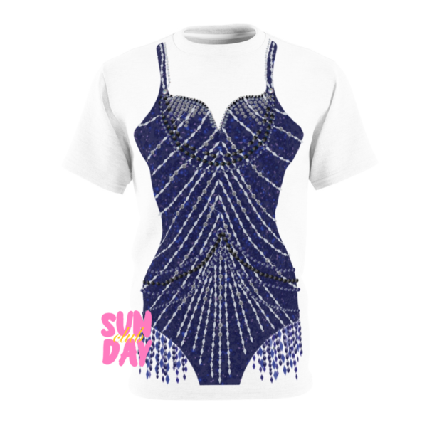 Dark Blue Eras Bodysuit Shirt