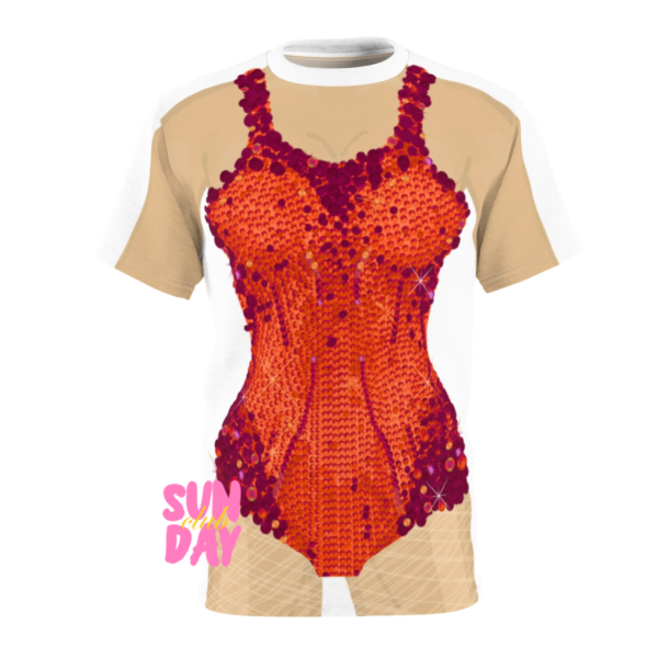 Red and Orange Eras Bodysuit Tee