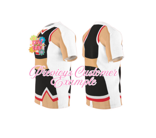 Custom Design Outfit T-shirt Mockup - Image 4