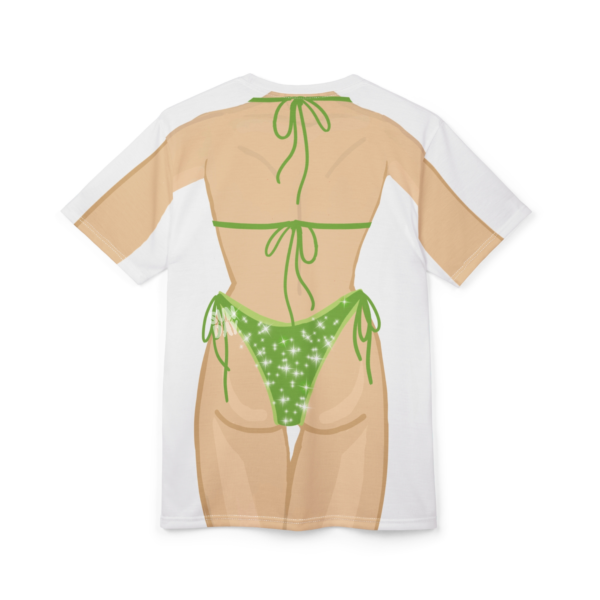 Green Sparkle Bikini Shirt - Image 2