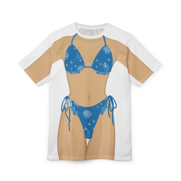 Blue Shell Bikini Shirt